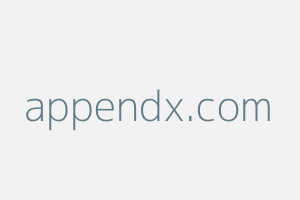 Image of Appendx