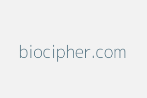 Image of Biocipher