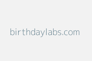 Image of Birthdaylabs