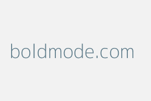 Image of Boldmode