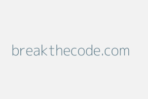 Image of Breakthecode