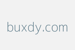 Image of Buxdy