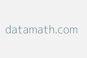Image of Datamath