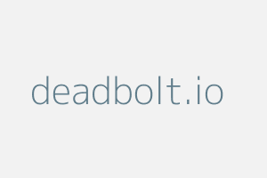 Image of Deadbolt