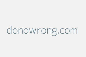 Image of Donowrong