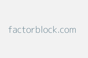 Image of Factorblock