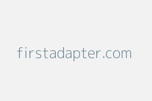 Image of Firstadapter