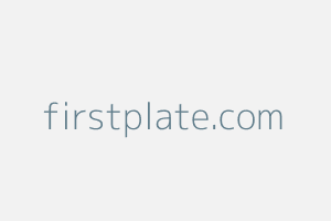 Image of Firstplate