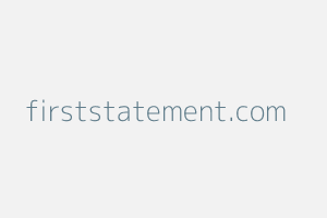 Image of Firststatement