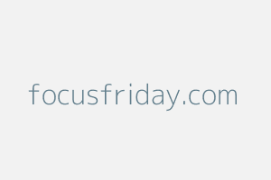 Image of Focusfriday