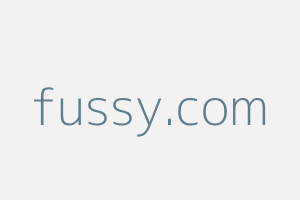 Image of Fussy