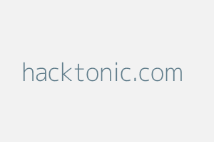 Image of Hacktonic