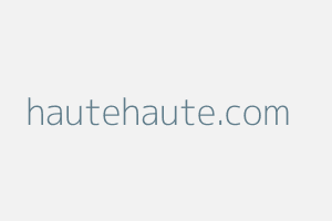 Image of Hautehaute