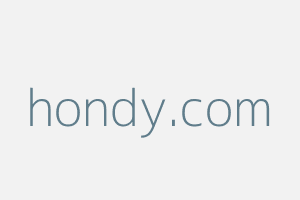 Image of Hondy