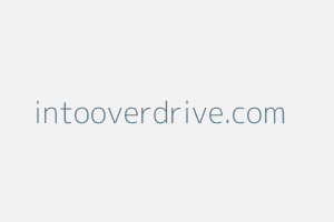 Image of Intooverdrive