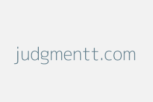 Image of Judgmentt