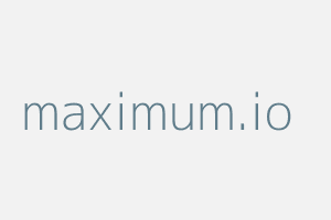 Image of Maximum.io