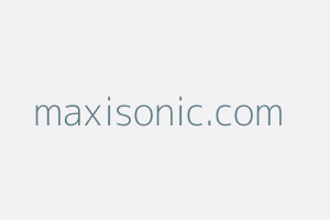 Image of Maxisonic