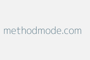 Image of Methodmode