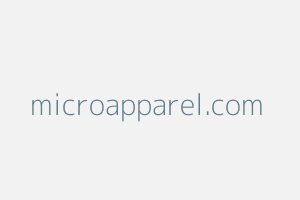 Image of Microapparel