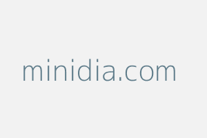 Image of Minidia
