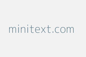 Image of Minitext