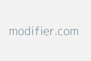 Image of Modifier