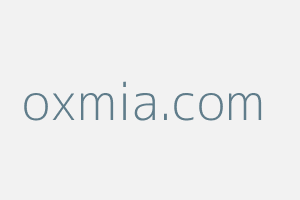 Image of Oxmia