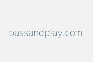 Image of Passandplay