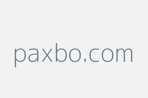 Image of Paxbo