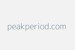 Image of Peakperiod