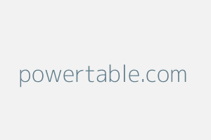 Image of Powertable