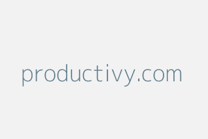 Image of Productivy