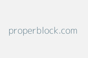 Image of Properblock