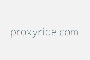 Image of Proxyride