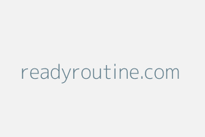 Image of Readyroutine
