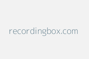 Image of Recordingbox