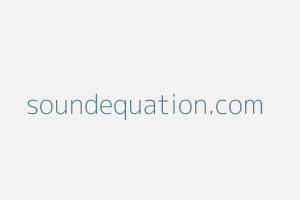 Image of Soundequation
