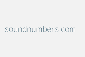 Image of Soundnumbers