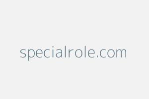 Image of Specialrole