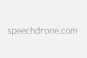 Image of Speechdrone
