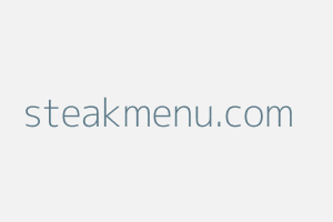 Image of Steakmenu