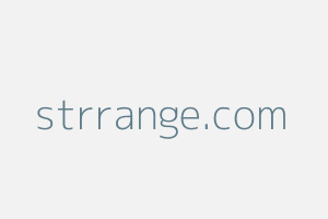 Image of Strrange