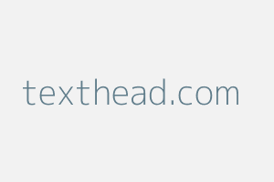 Image of Texthead