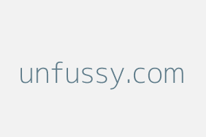 Image of Unfussy