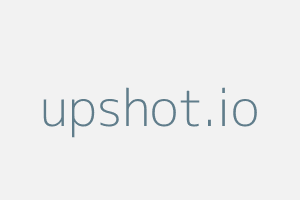 Image of Upshot.io