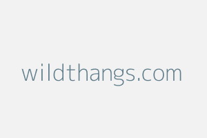 Image of Wildthangs