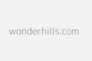 Image of Wonderhills