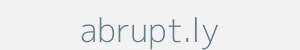 Image of abrupt.ly