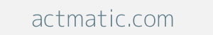 Image of actmatic.com